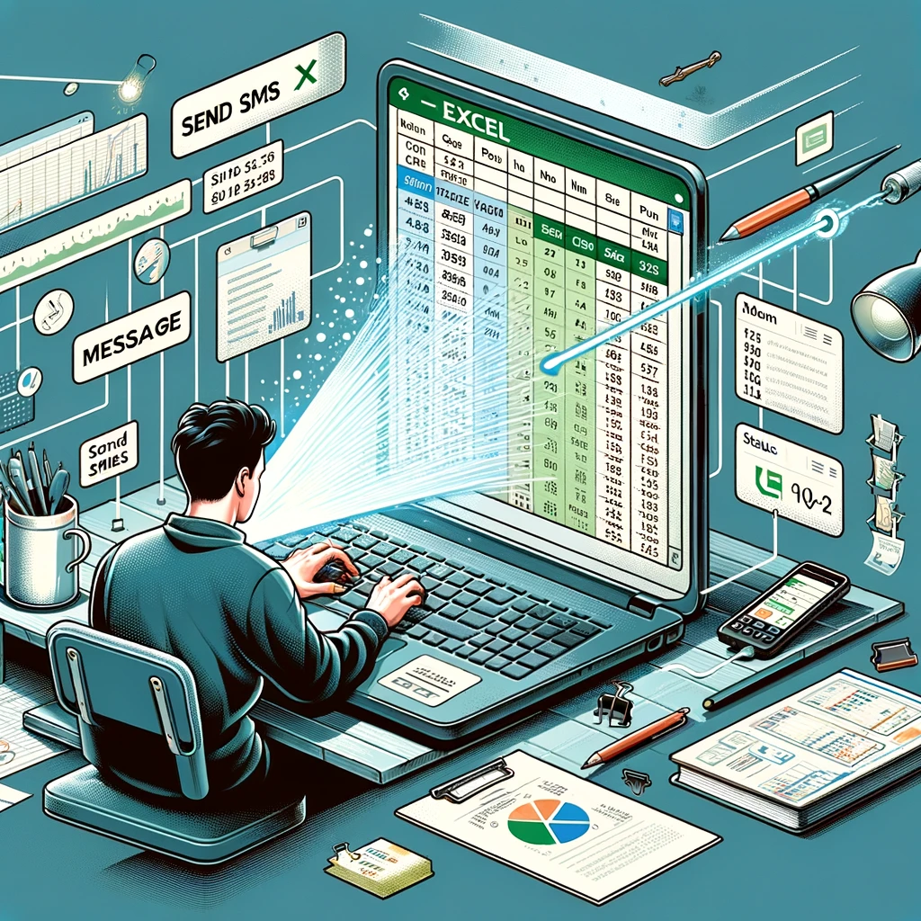 Использовать Excel для отправки SMS